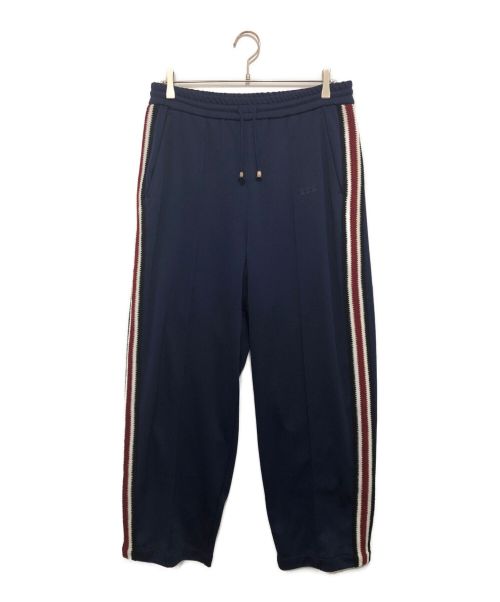 TTT MSW（ティー）TTT MSW (ティー) Track suit wide pants ネイビー サイズ:Lの古着・服飾アイテム