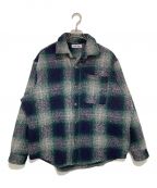 FUCKING AWESOMEファッキンオーサム）の古着「Heavy Flannel Overshirt」｜グリーン