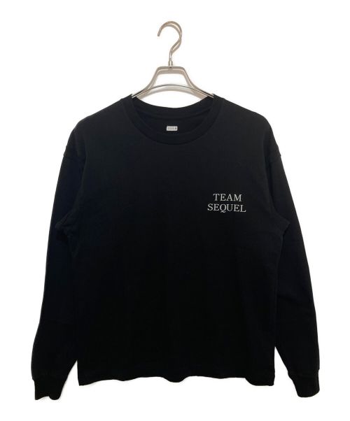 SEQUEL（シークエル）SEQUEL (シークエル) LONG SLEEVE T-SHIRT ブラック サイズ:Sの古着・服飾アイテム