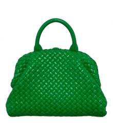 BOTTEGA VENETA（ボッテガベネタ）の古着「2WAY スモール トップハンドルバッグ」｜グリーン