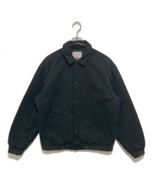 SUPREME（シュプリーム）の古着「TWILL VARSITY JACKET」｜ブラック