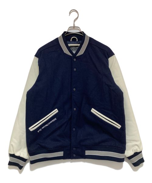 FTC（エフティーシー）FTC (エフティーシー) CLASSIC VARSITY JACKET ネイビー サイズ:Mの古着・服飾アイテム