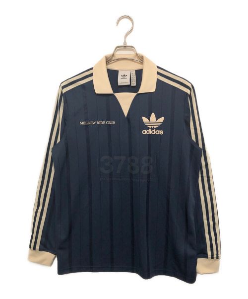 adidas（アディダス）adidas (アディダス) MELLOW RIDE CLUB ゲームシャツ ネイビー サイズ:Lの古着・服飾アイテム