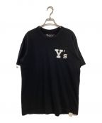 Y'sワイズ）の古着「BANG ON! Logo-T-Shirts」｜ブラック