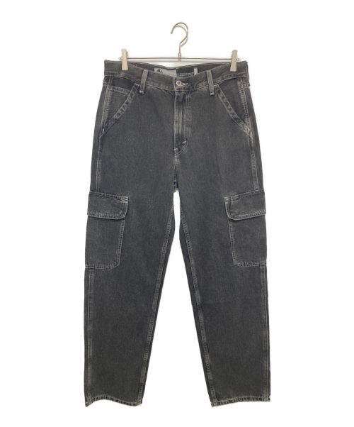 LEVI'S SILVERTAB（リーバイス シルバータブ）LEVI'S SILVERTAB (リーバイス シルバータブ) LOOSE カーゴデニムパンツ ブラック サイズ:W31の古着・服飾アイテム