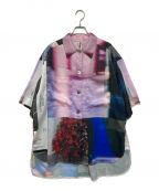 PRANK PROJECTプランクプロジェクト）の古着「コラージュフォトシャツ」｜ピンク