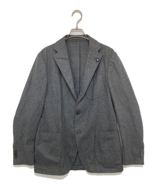 LARDINI（ラルディーニ）LARDINI (ラルディーニ) テーラードジャケット グレー サイズ:48の古着・服飾アイテム