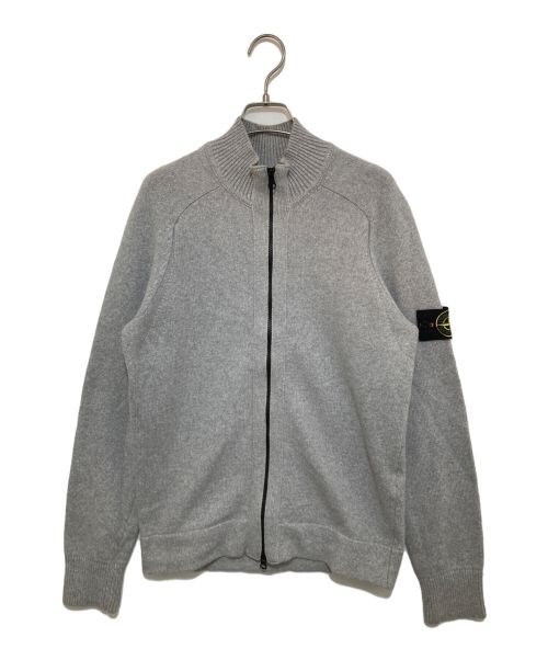 STONE ISLAND（ストーンアイランド）STONE ISLAND (ストーンアイランド) ドライバーズニット グレー サイズ:Sの古着・服飾アイテム