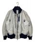 sacai（サカイ）の古着「MA-1×Melton Jacket」｜グレー