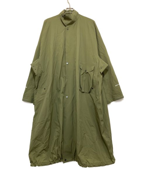 HYKE（ハイク）HYKE (ハイク) PERTEX MILITARY COAT カーキ サイズ:ＸＬの古着・服飾アイテム