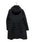 MONCLER (モンクレール) ダウンコート ブラック サイズ:1：40000円