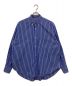 H BEAUTY&YOUTH（エイチ ビューティアンドユース）の古着「THOMAS MASON STRIPE PLENTY BD SHIRT」｜ブルー