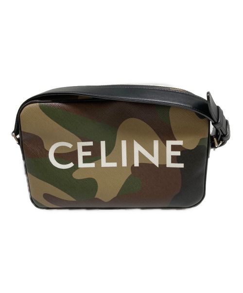 CELINE（セリーヌ）CELINE (セリーヌ) ショルダーバッグ カーキの古着・服飾アイテム