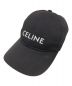 CELINE（セリーヌ）の古着「ベースボールキャップキャップ」｜ブラック