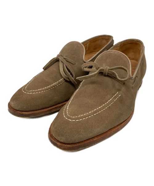 Crockett & Jones（クロケット＆ジョーンズ）Crockett & Jones (クロケット＆ジョーンズ) ローファー ブラウン サイズ:6　1/2の古着・服飾アイテム