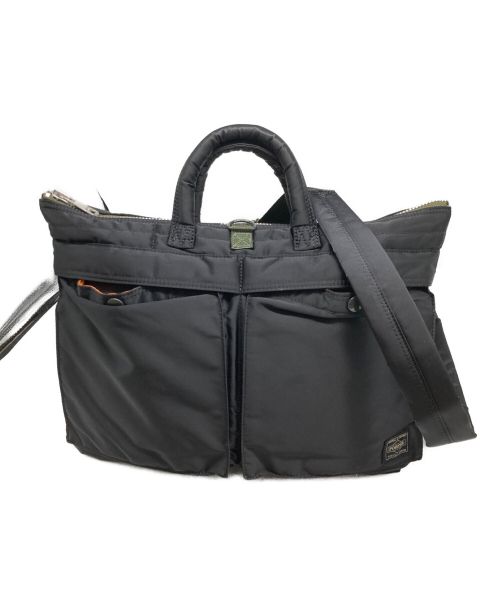 PORTER（ポーター）PORTER (ポーター) 2WAY SHORT HELMET BAG ブラックの古着・服飾アイテム