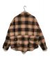 Engineered Garments (エンジニアド ガーメンツ) EXPLORER SHIRT JACKET POLY WOOL PLAID ベージュ サイズ:M：18000円