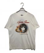 Hysteric Glamourヒステリックグラマー）の古着「SNAKE WOMAN HEAD Tシャツ」｜ホワイト