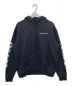 CHROME HEARTS（クロムハーツ）の古着「CEMETARY CROSS HOODIE」｜ブラック