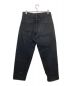 AURALEE (オーラリー) HARD TWIST DENIM WIDE PANTS ブラック サイズ:34：17000円