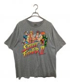 STREET FIGHTERストリートファーターズ）の古着「プリントTシャツ」｜グレー