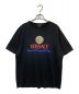 VERSACE（ヴェルサーチ）の古着「HOME SIGNATURE LOGO Tシャツ」｜ブラック