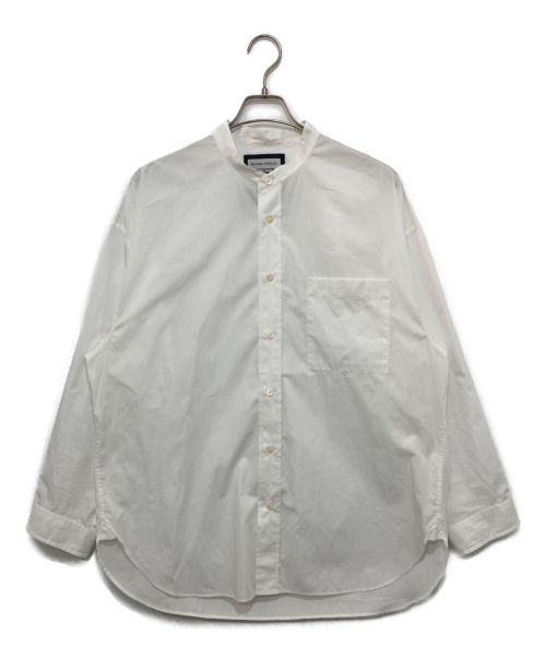 MAISON SPECIAL（メゾンスペシャル）MAISON SPECIAL (メゾンスペシャル) Prime-Over Band Collar Shirt ホワイト サイズ:00の古着・服飾アイテム