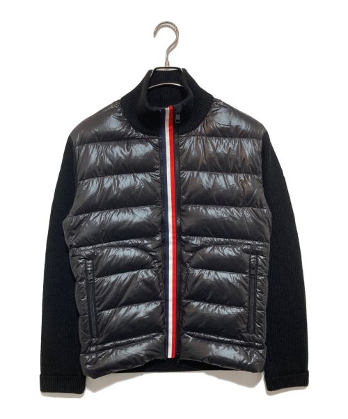 MONCLER（モンクレール）MONCLER (モンクレール) MAGLIONE TRICOT CARDIGAN ブラック サイズ:Mの古着・服飾アイテム