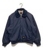 Dickies×SUPREMEディッキーズ×シュプリーム）の古着「Fur Collar Bomber Jacket」｜ネイビー