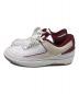 NIKE (ナイキ) AIR JORDAN 2 RETRO LOW ホワイト サイズ:26cm：8000円