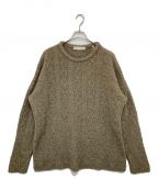 OUR LEGACYアワーレガシー）の古着「Peafowl Funky Chain Knit」｜ベージュ