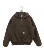 CarHarttカーハート）の古着「WASHED DUCK INSULATED ACTIVE JACKET」｜ブラウン