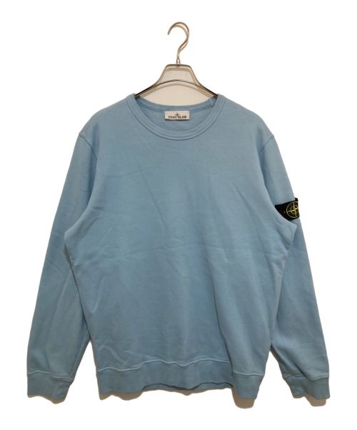 STONE ISLAND（ストーンアイランド）STONE ISLAND (ストーンアイランド) クルーネックスウェット ブルー サイズ:XL　の古着・服飾アイテム