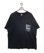 THE NORTH FACE×SUPREMEザ ノース フェイス×シュプリーム）の古着「Printed Pocket Tee」｜ブラック