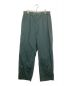 ATON（エイトン）の古着「COTTON LAWN WIDE EASY PANTS」｜グリーン