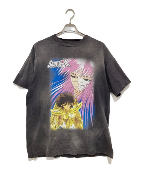 SAINT MICHAEL（セントマイケル）SAINT MICHAEL (セントマイケル) GOLDSAINT SEIYA TEE ブラック サイズ:Lの古着・服飾アイテム