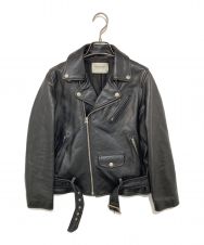 beautiful people (ビューティフルピープル) vintage leather riders jacket ブラック サイズ:150
