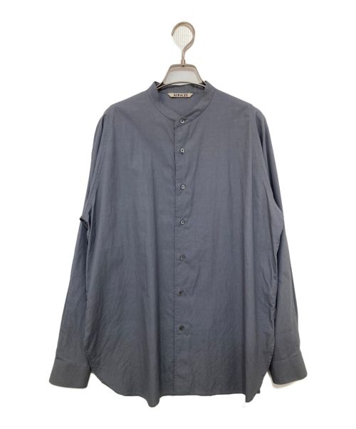 AURALEE（オーラリー）AURALEE (オーラリー) WASHED FINX TWILL SHIRTS グレー サイズ:1の古着・服飾アイテム