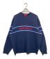 SUPREME（シュプリーム）の古着「chest stripe sweater」｜ネイビー