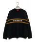 SUPREME（シュプリーム）の古着「chest stripe sweater」｜ブラック