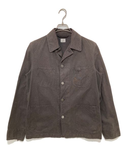 C.P COMPANY（シーピーカンパニー）C.P COMPANY (シーピーカンパニー) カバーオールジャケット ブラウン サイズ:SIZE 48の古着・服飾アイテム