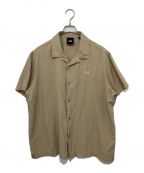 KITHキス）の古着「Silk Cotton Active  shirt」｜ベージュ