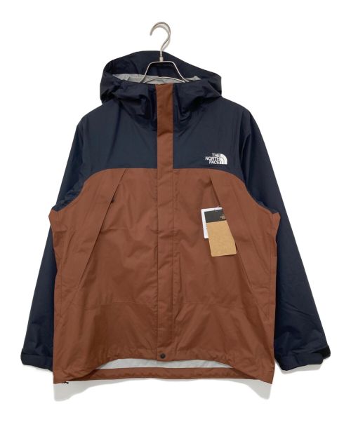 THE NORTH FACE（ザ ノース フェイス）THE NORTH FACE (ザ ノース フェイス) ドットショットジャケット ブラック×ブラウン サイズ:Lの古着・服飾アイテム