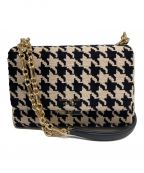 Kate Spadeケイトスペード）の古着「carlyle houndstooth medium」｜ブラック×ベージュ