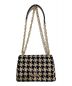 Kate Spade (ケイトスペード) carlyle houndstooth medium ブラック×ベージュ：13000円