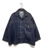 beautiful peopleビューティフルピープル）の古着「selvedge denim big blouson」｜インディゴ