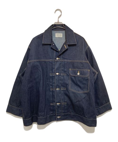 beautiful people（ビューティフルピープル）beautiful people (ビューティフルピープル) selvedge denim big blouson インディゴ サイズ:40の古着・服飾アイテム