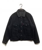 SUPREME×LEVI'Sシュプリーム×リーバイス）の古着「Quilted Reversible Trucker Jacket」｜ブラック