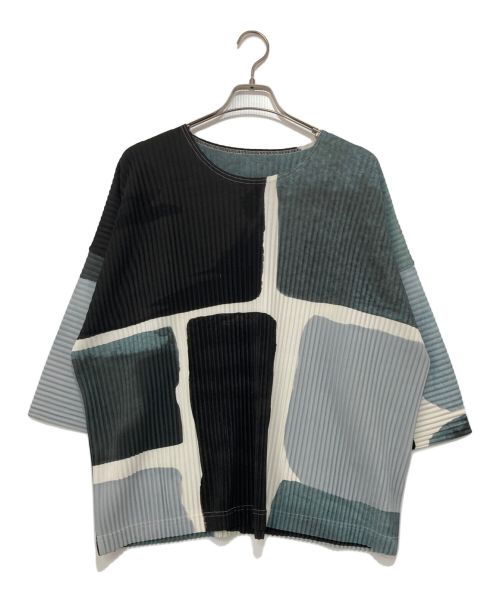 HOMME PLISSE ISSEY MIYAKE（オムプリッセ イッセイ ミヤケ）HOMME PLISSE ISSEY MIYAKE (オムプリッセ イッセイ ミヤケ) LANDSCAPE ブラック サイズ:3の古着・服飾アイテム