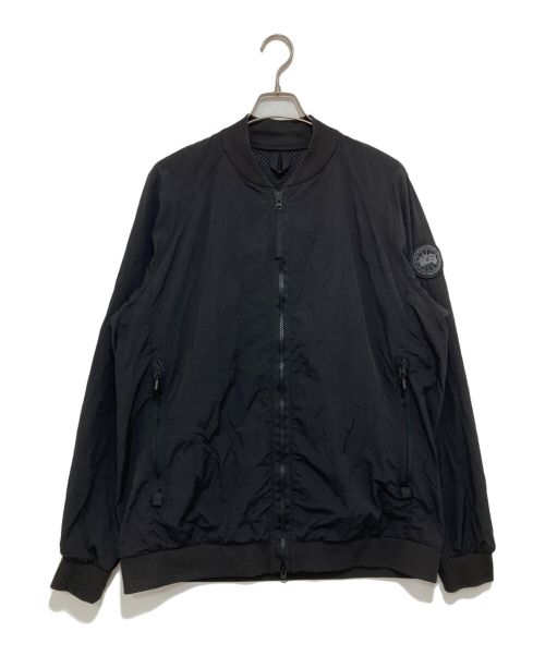 CANADA GOOSE（カナダグース）CANADA GOOSE (カナダグース) FABER BOMBER BLACK LABEL ブラック サイズ:Ｌの古着・服飾アイテム